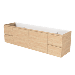 New England Joinery 1800mm Grandeur Wall Hung Vanity - Cabinet Only