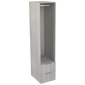 Lugna 2048 x 450 x 580mm Mist Hanging 2 Drawer Storage Cabinet