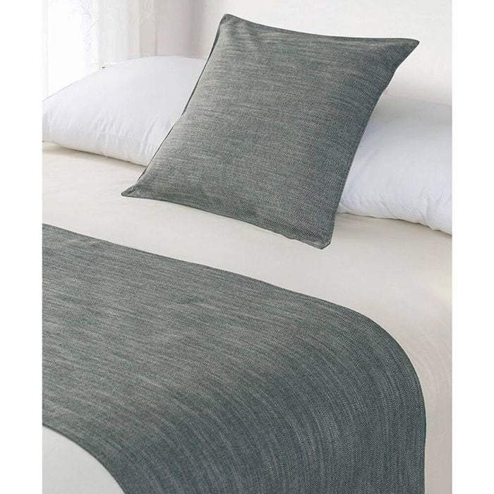 Jason Commercial Single/King Single Bed Runner 165x60cm Pewter