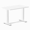 Desky Fixed Height Mini Office Desk White Frame 100cm