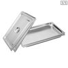 SOGA 2X 1/1 GN Pan 2cm With Lid – Stainless Steel