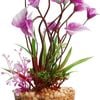 Aqua One Yellow Villarsia W/Gravel Base Plastic Plant - Med (28186)