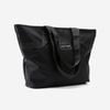 Decathlon - 25 L Leather Look Sport Tote Bag - Black - 25l