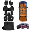 3D Floor Mats Boot Liner Set for Toyota Kluger 2021-Onwards Cargo Kick Mats Back Seat Protector Cover