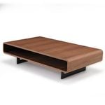 Eureka 47" CT29 Walnut Rounded Retangular Coffee Table