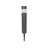 Click 50cm 100 Lumens Lewis Solar LED Sensor Bollard Light