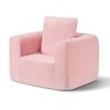Playpals Kid Sofa Play Couch With Pillow High Back Toddler Chair Sofa