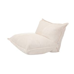 Ihomdec L-shape Upholstery Corduroy Compression Sofa Beige