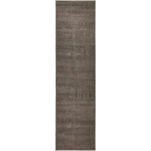 The Rug Connection Skye Aliya Brown 500x80cm - Extra Large Runner Indoor Rug
