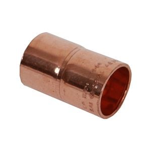 Brasshards 15mm Straight Copper Capillary Coupling