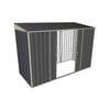 Build-A-Shed 1.2 x 3.0 x 2.0m Skillion Double Sliding Side Door Shed - Grey