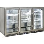 Rhino Stainless 3-Door Bar Fridge - ENV3H-SS