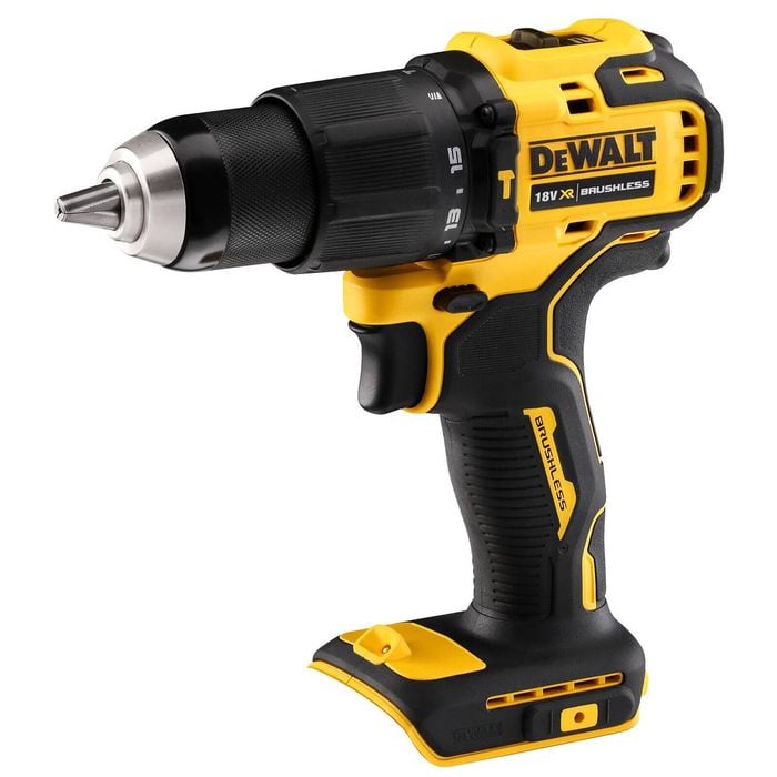 DeWALT 18V XR Compact Brushless Hammer Drill Driver - Skin Only DCD709N-XJ
