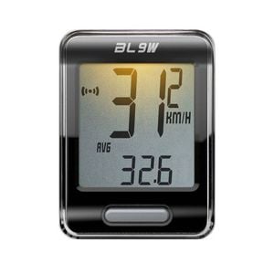 Echowell 9 Function Wireless Bicycle Computer - Black