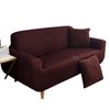 Catzon 1 Seater Stretch Sofa Cover Non-slip Polyester Printing Elastic Bottom