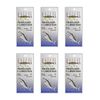 6x Surecatch Wilson Bait Jig - Fish Skin Fishing Rig 6 Hook - Size 10