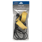 Polytuf Ball Ties Elastic 4pk EBT4