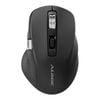 Alogic Apex Usb-c Rechargeable 7 Keys Mouse - Black [ambt7kbk]