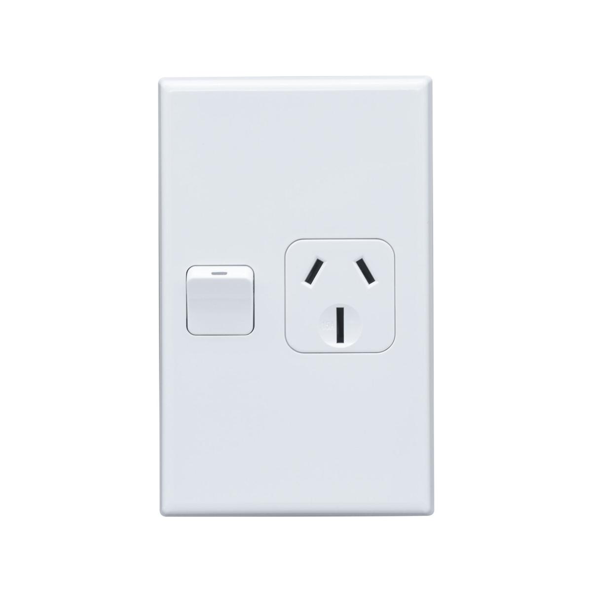 DETA Vertical Single Power Point - Bunnings New Zealand