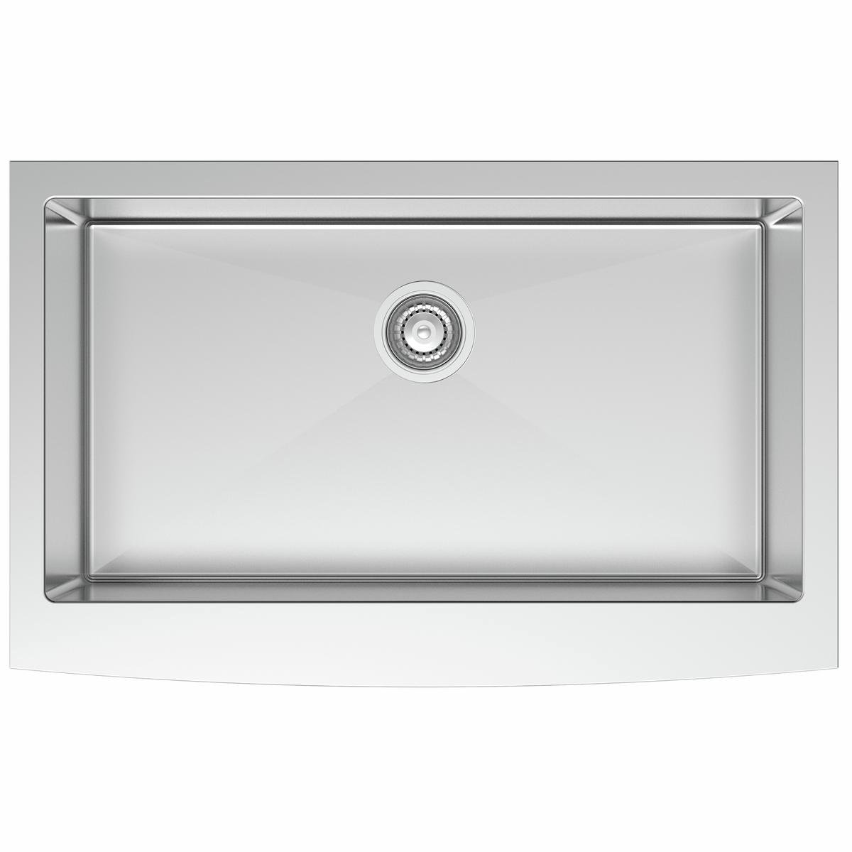 Mondella Stainless Steel Single Bowl Farmhouse Sink Bunnings Australia 0408