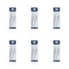 6pk Malli Aluminium/plastic Circular Knitting Needles Yarn Tool 3mm Grey