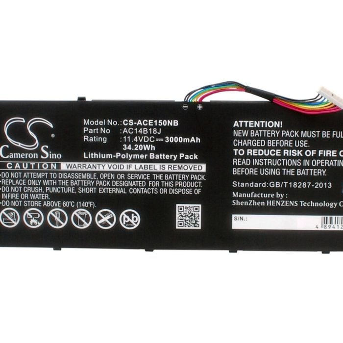 Cameron Sino Ac14b18j Battery Replacement [cs-ace150nb]