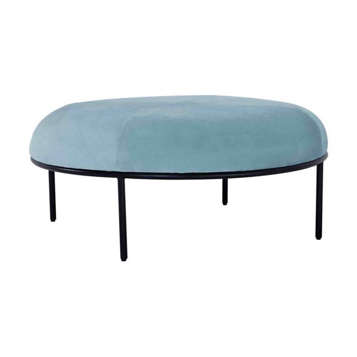 Modern Furniture VAMOS Round Footstool 98cm - Jade