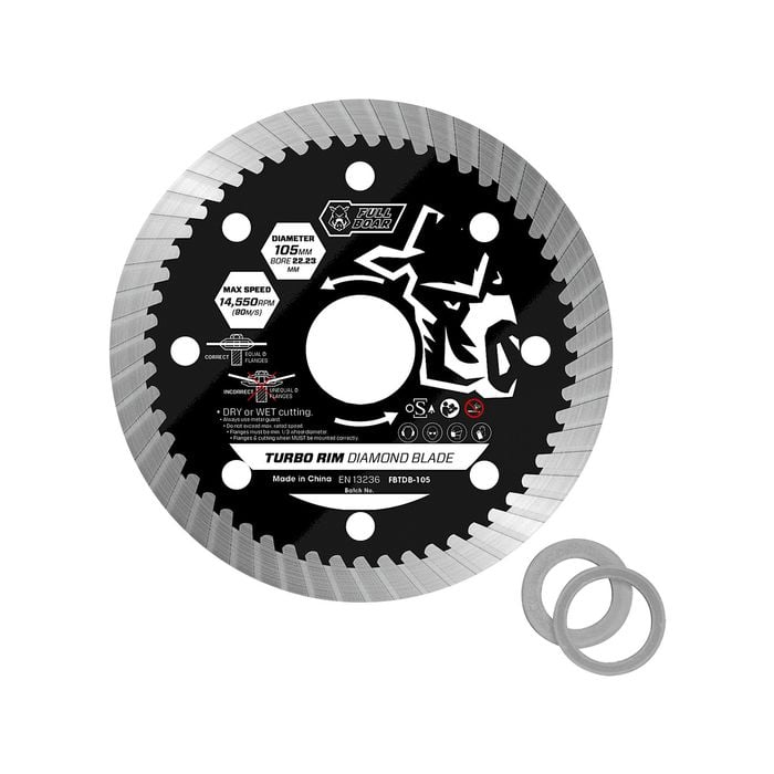 Full Boar 105mm Turbo Rim Diamond Blade