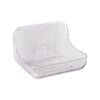 Naleon Clear Adhesive Works Soap Dish