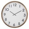 Amalfi Leonard Wall Clock Brown & White 61x6x61cm