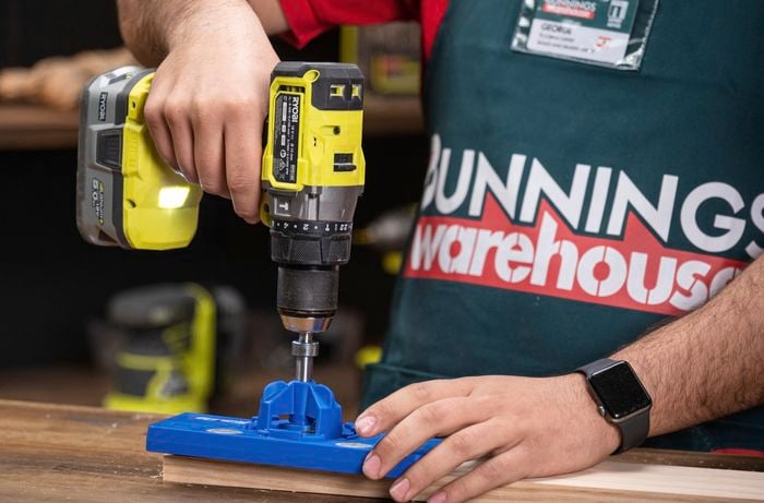 Concealed hinge jig