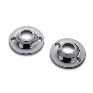 Sandleford 16mm Chrome Round Flange - 2 Pack