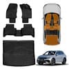 3D Floor Mats Boot Liner for Volkswagen VW Tiguan 2016-2024 Heavy Duty Cargo Trunk Luggage Tray