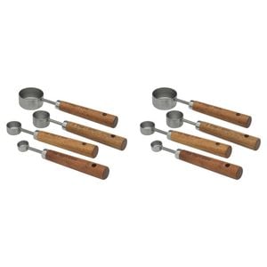 8pc Ecology Provisions Stainless Steel Measuring Spoons Set