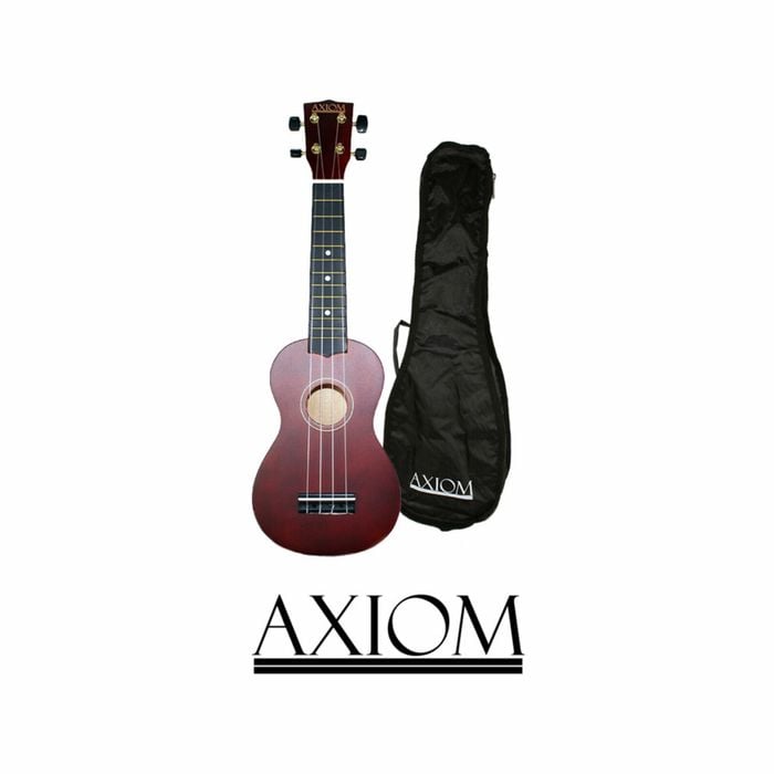 Axiom Spectrum Soprano Beginner Ukulele - Natural with Bag