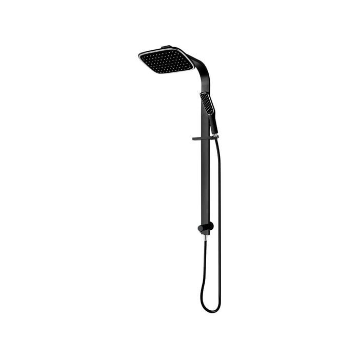 Foreno Black Edition Double Head Slide Shower
