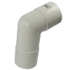 Icon 65mm PVC Round 112deg Bend Downpipe
