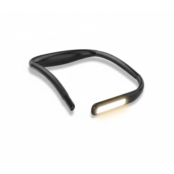 Rechargeable LED Neck Reading Light, 3 Colors Stepless Brightness