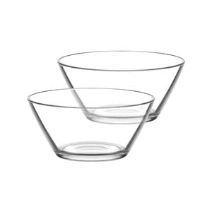 LAV Vega Small Glass Snack Serving Bowl - 215ml - Pack of 6