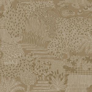 Holden Decor Mirissa Gold Wallpaper