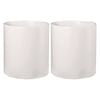 2PK Blomus Tealight Candle Holder Replacement Glass Decor Cylinder White