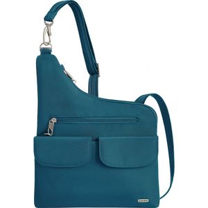 Travelon Classic Anti-Theft Crossbody Bag in Teal