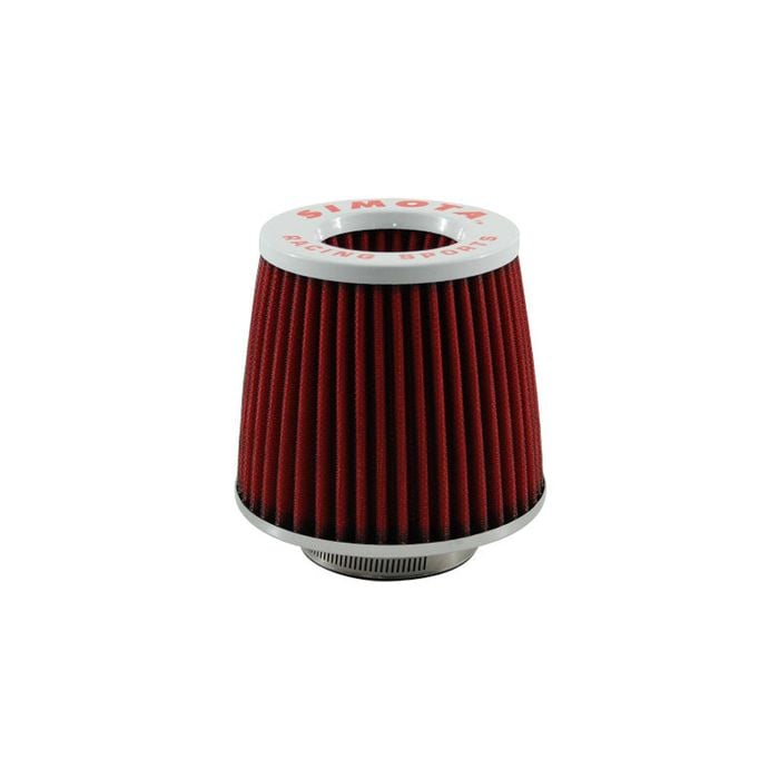 Simota 77mm Neck Pod Air Filter, White Top Red Element