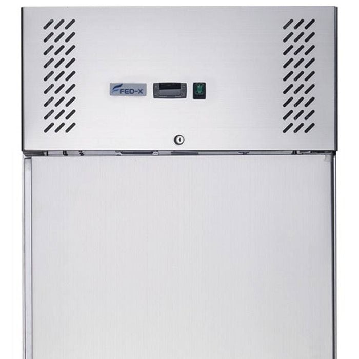 FED-X S/S Two Door Upright Freezer - XURF650S1V