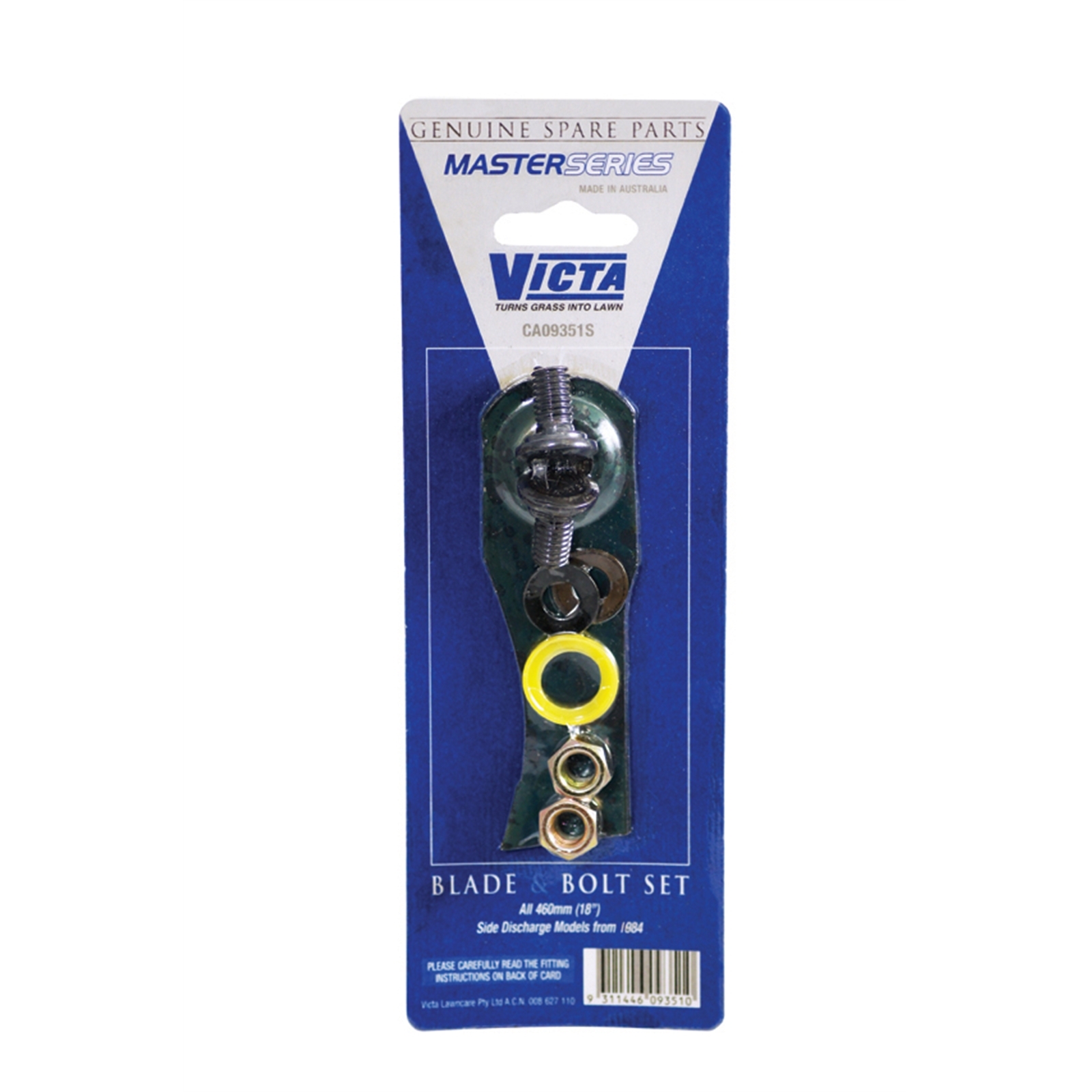 Victa 18 Mower Utility Blade And Bolt Set Bunnings Australia