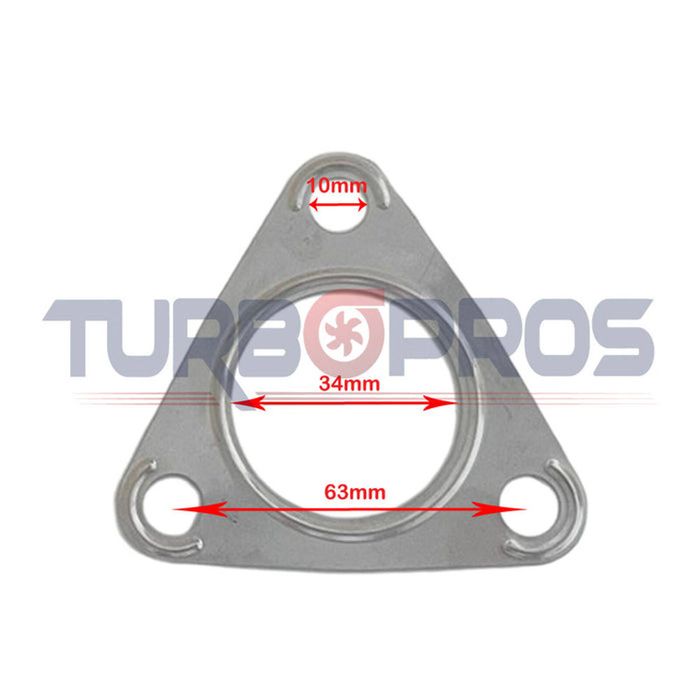 Turbo Charger To Dump Pipe Gasket For Mitsubishi Delica 4M40T 2.8L