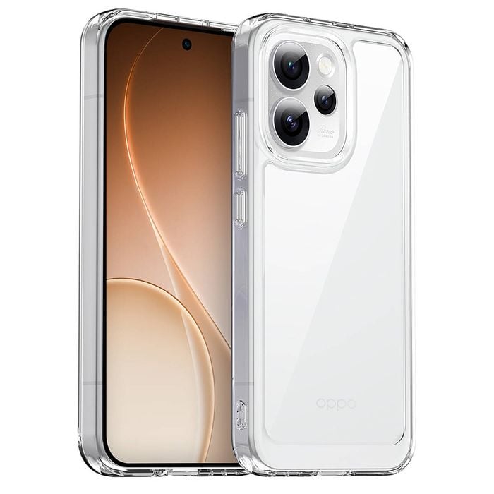 Mezon Oppo Reno15 Pro 5g Slim Clear Tpu Gel Back Case Wireless Charging Compatible