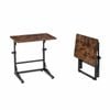 Costway Folding C-shaped End Table Adjustable Sofa Side Standing Desk