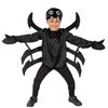 Web Crawler Boys Black Spider Halloween Costume - 10-12