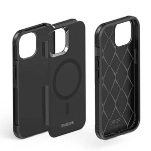 Philips Magnetic MagSafe Armor Case For iPhone 15 Pro - Black